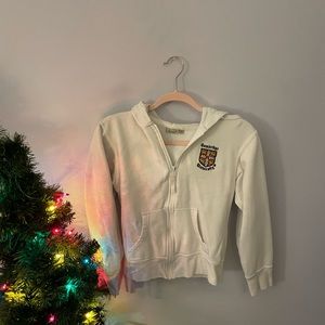 Cambridge university small zip up hoodie
